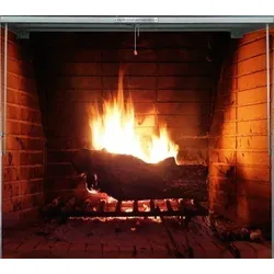 Scheurich Garagentorplane Fireplace, für Schwing- und Sektionaltore