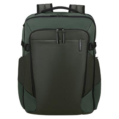 Reiserucksack SAMSONITE "ARMOX", Gr. B/H/T: 36cm x 48cm x 24cm, grün (moss), Polyester, Rucksäcke Reiserucksack, Laptoprucksack Rucksack Freizeitrucksack Overnighter