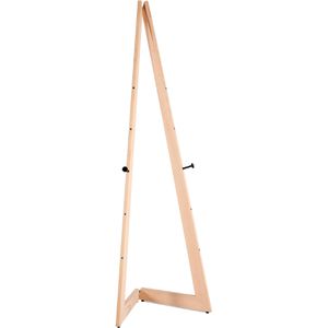 Update-Displays Staffelei Buchenholz, klappbar, Höhe gesamt 150 cm, Bildhöhe bis 119 cm