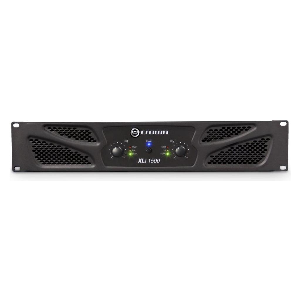 Crown Endstufe XLi 1500, Signalverarbeitung: Analog, Impedanz: 8? (Endstufe, Verstärker) (NXLI1500-34-EU)