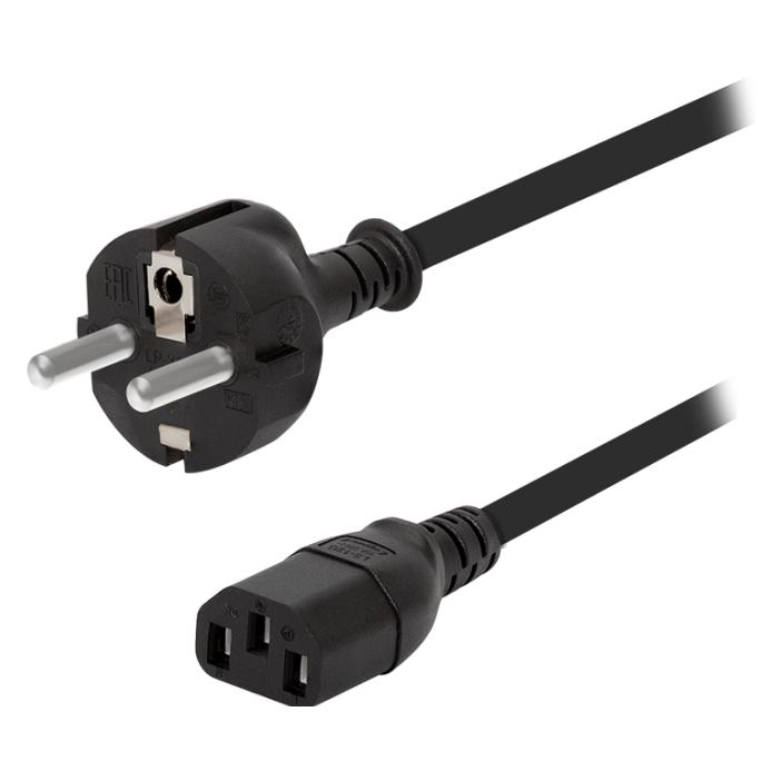 LogiLink Strom Anschlusskabel 1.80 m Schwarz (1.80 m) (P1132)