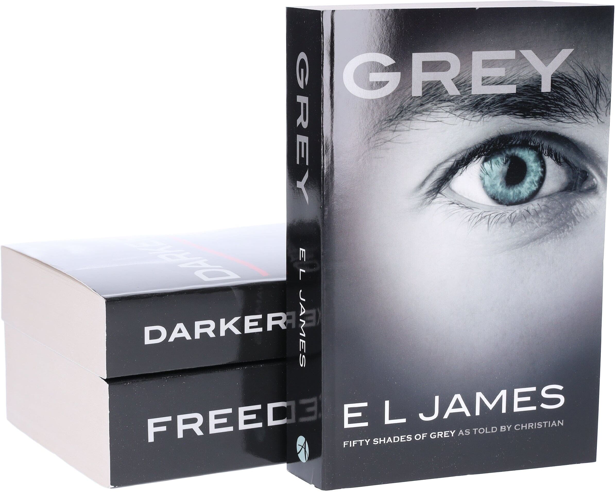 Fifty Shades as Told by Christian Trilogy by E L James 3 Books Collection Set - Fiction - Paperback Arrow Books