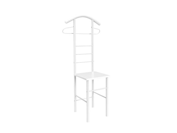 Herrendiener Kleiderständer 43 x 119 cm weiss