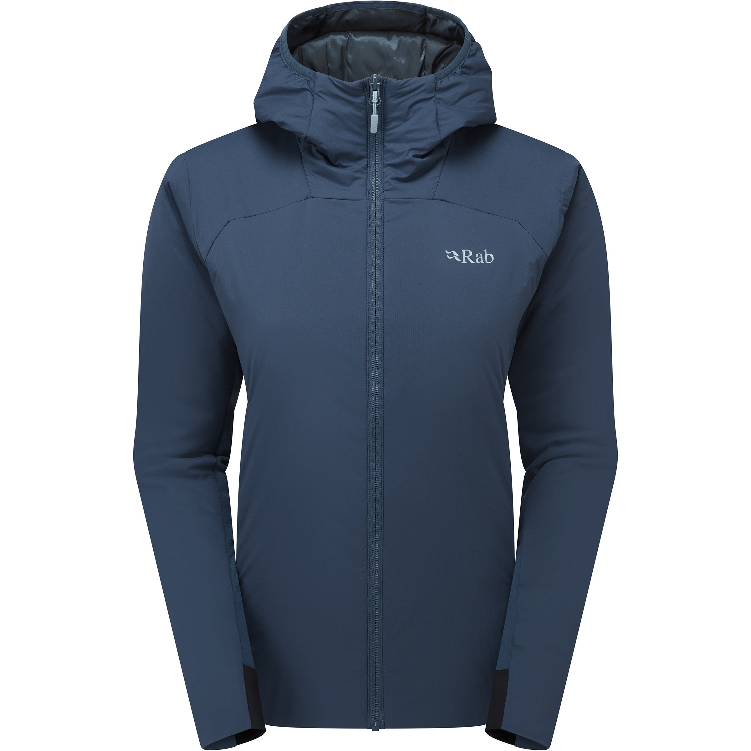 Rab Xenair Alpine Flex Damen Isolationsjacke blau Größe M Trekking Elastisch Wasserabweisend