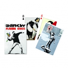 Piatnik Banksy - Playing Cards - Straßenkünstler - deutsch 290404