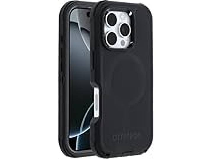 Otterbox Coque Defender MagSafe pour iPhone 16 Pro, Noir