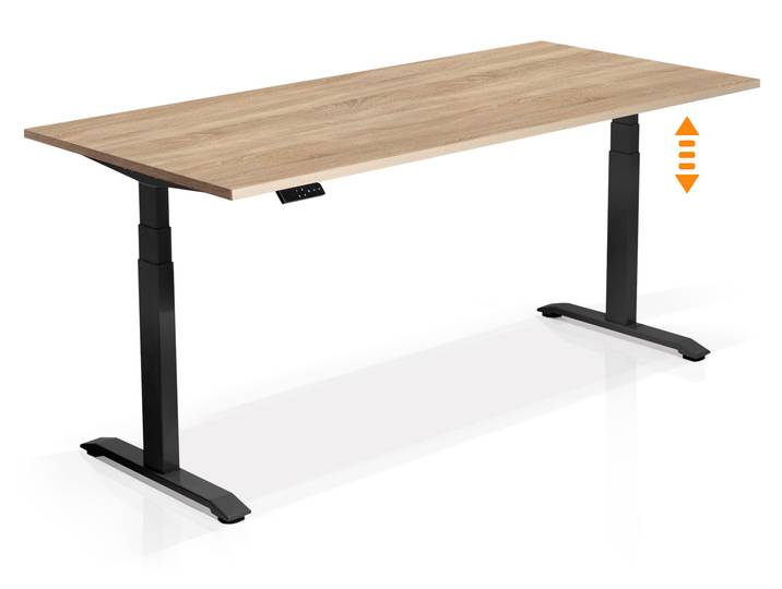 OFFICE ONE elektrisch höhenverstellbarer Schreibtisch /