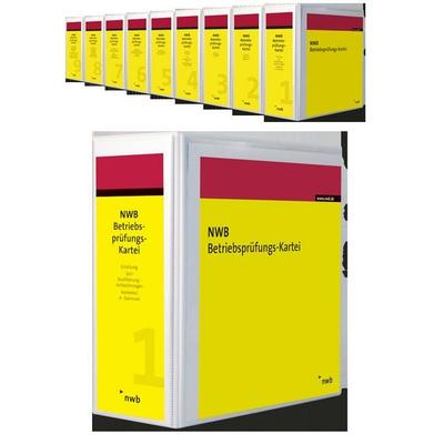 NWB Betriebsprüfungs-Kartei mit 12 Monaten Mindestbezug, Taschenbuch von , Nwb Verlag, 978-3-482-65703-0