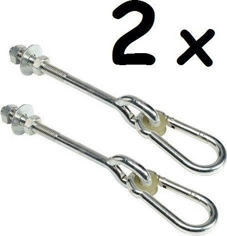 Set van 2 Just Fun ophanghaken type A M10 100 mm
