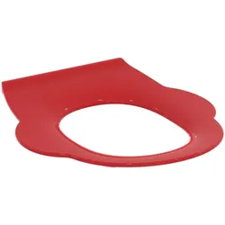 Ideal Standard Contour 21 WC-Sitzring S4542GQ Scharniere Edelstahl, rot