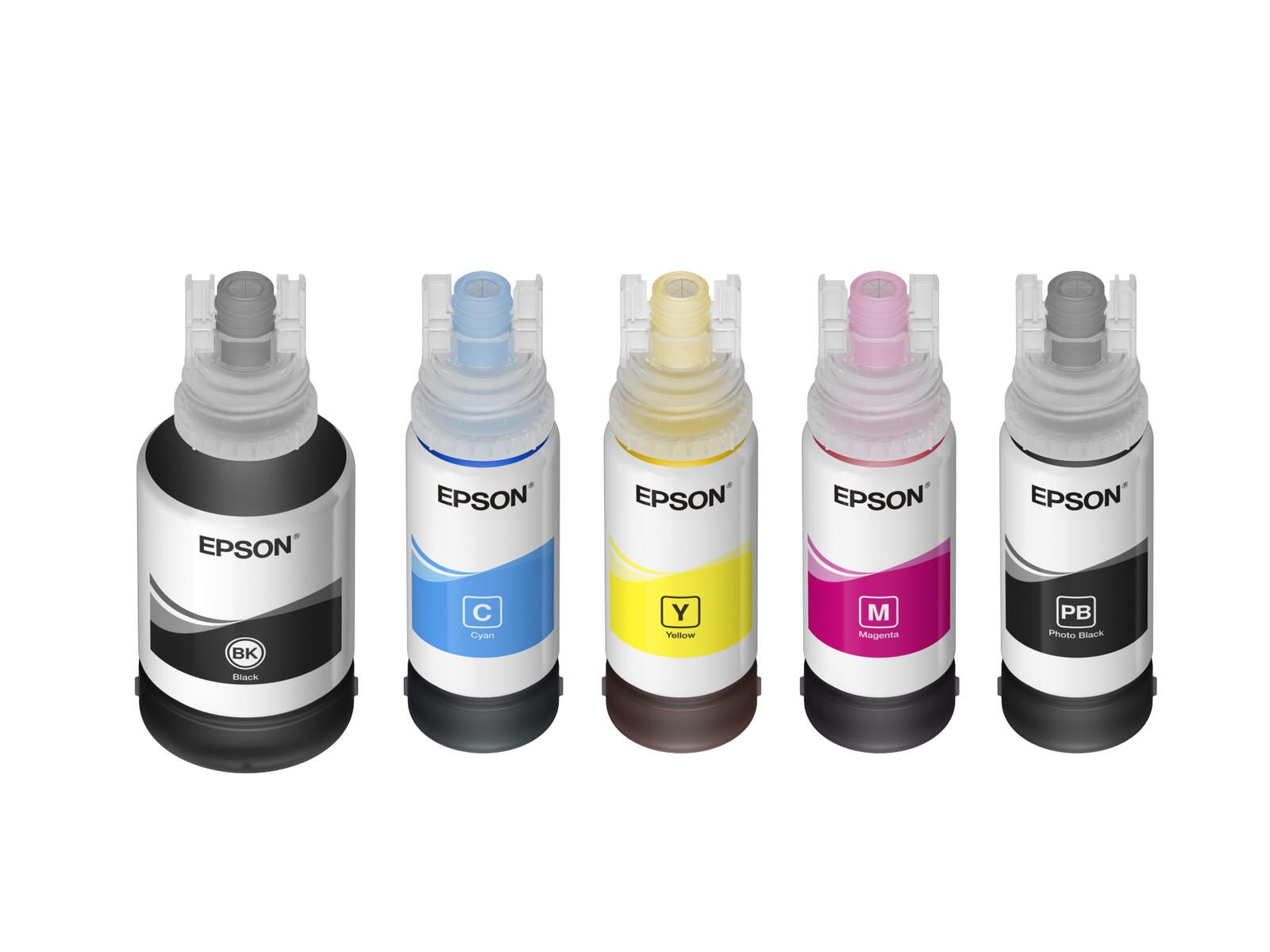 Epson Original EcoTank 105/106 Nachfülltinte - 5er Multipack OPC13T00R140set