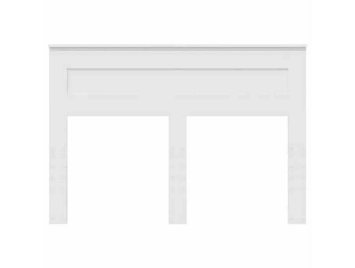 MOT13642-Tête de lit avec tête de lit Blanc 160 cm Bois d'ingénierie