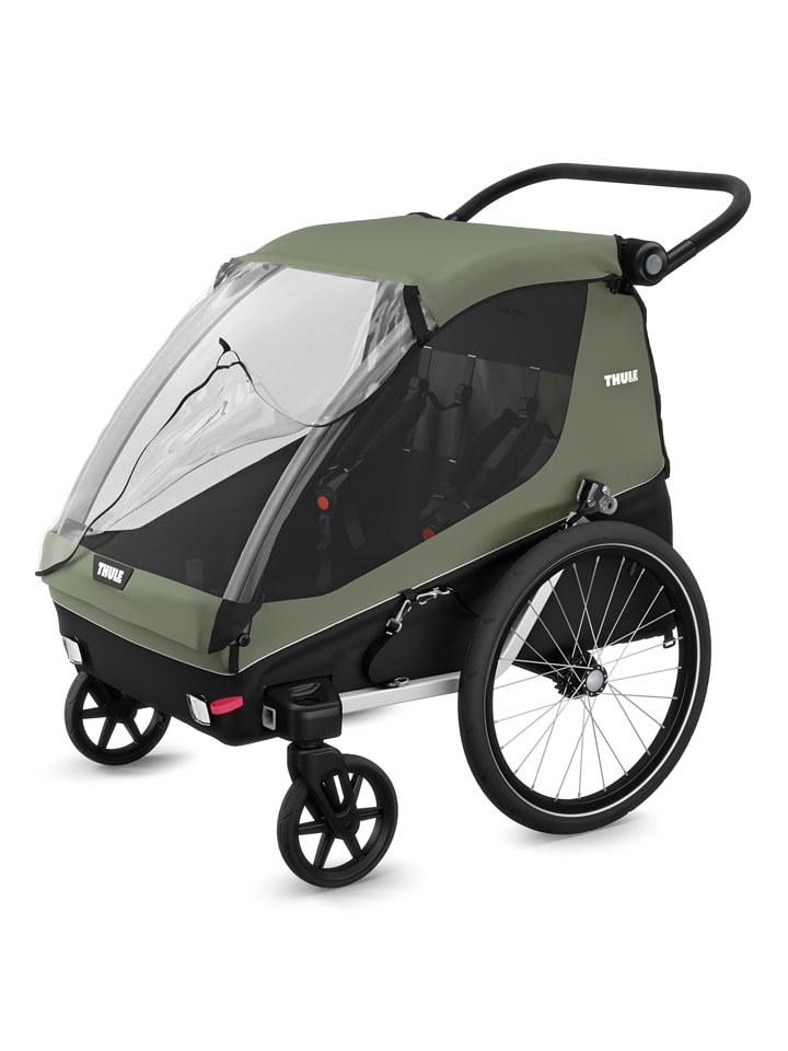 Thule 3in1-Fahrradanhänger "Courier" in Vintage Green - onesize