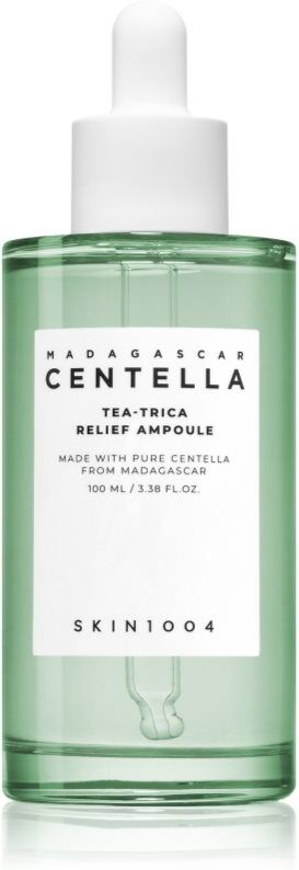 SKIN1004 Madagascar Centella Tea-Trica Relief Ampoule beruhigendes Gesichtsserum für problematische Haut, Akne 100 ml