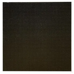 Klemos KL-20077 Klemmbaustein Grundplatte Groß 50x50 Schwarz (40cmx40cm)