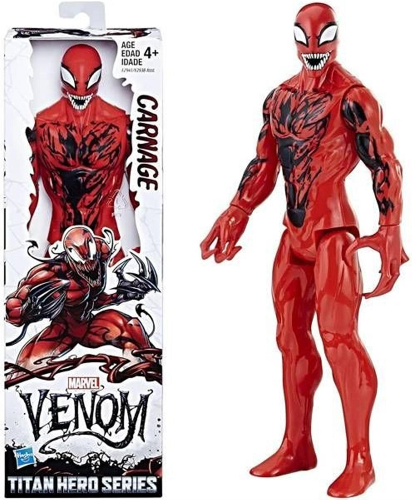 Hasbro Marvel Venom Carnage Titan Hero Figuur, 30 cm