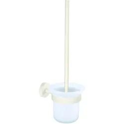 tesa, Toilettenbürste, MOON WHITE Bürstenset inkl. Klebelösung ohne Bohren