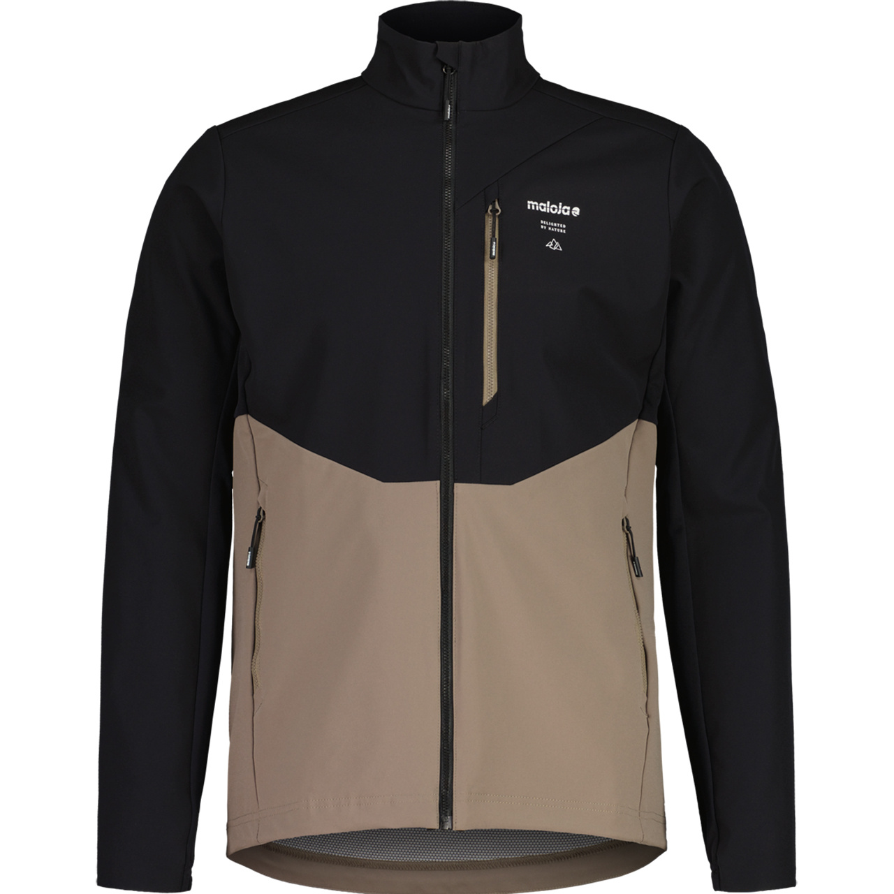 Maloja Herren Langlaufjacke ALPELm deep black multi - M