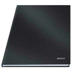 Leitz 46650095 Notizbuch liniert Schwarz 80 Blatt DIN A4