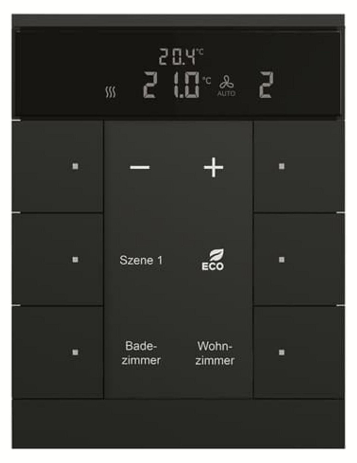 Busch-Jaeger verwarmings-, ventilatie- en airconditioningsysteem, 6-voudig, type BE SBR/U6.0.11-885
