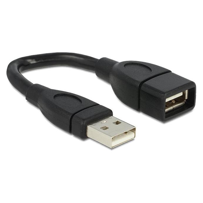 Delock USB ShapeCable (0.15 m, USB 2.0) (83497)