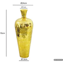 Wohnling, Vase, Aluminium (1x)