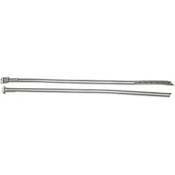 Merkloos Halsmarkierungsband nylon 130 cm mit Rollschnalle, Halsband + Leine