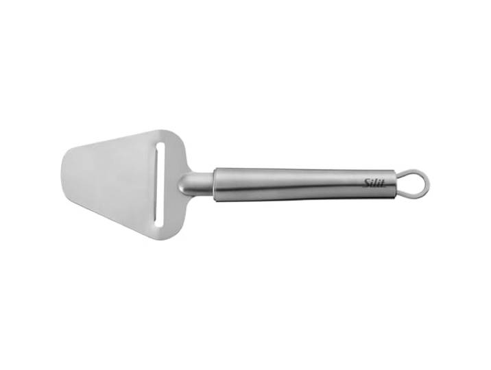 Silit Classic Line Käsehobel 24 cm, Edelstahl poliert, Käseschneider, scharfe Klinge mit Verzahnung, spülmaschinengeeignet