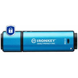 Kingston Technology IronKey 32GB USB-C Vault Privacy 50C AES-256 verschlüsselter, FIPS 197