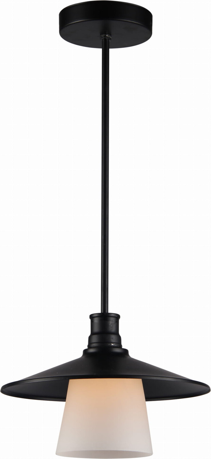 Candellux LOFT 3143108 zwarte hanglamp