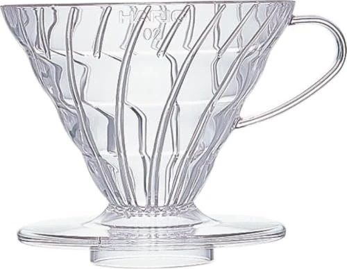 Hario Dripper V60-01, Kunststoff, transparent