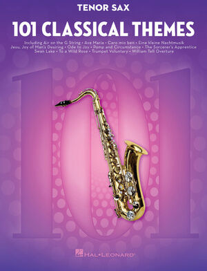 Hal Leonard 101 Classical Themes Tenorsax.