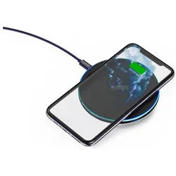 Urban Factory Round Induction Charger 10 (10 W), Wireless Charger, Blau, Schwarz