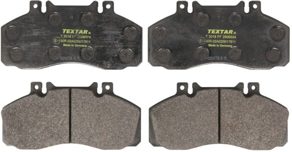 Bremsbelagsatz TEXTAR 2906504