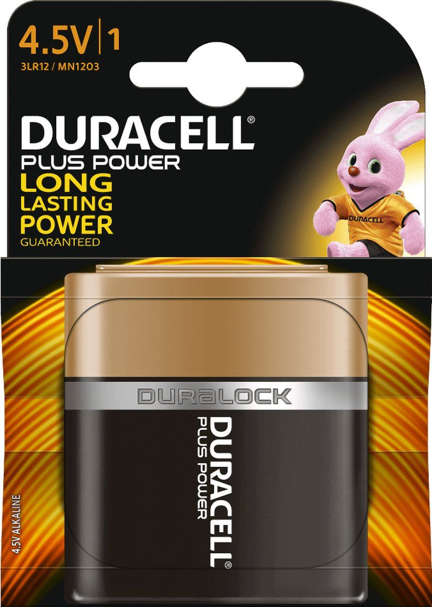 Duracell Plus Power 4,5V batterij - Oranje
