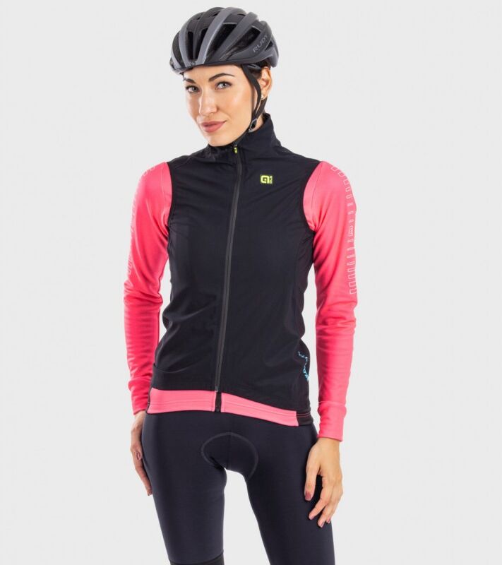 ALE' Gilet antipioggia donna  KLIMATIK guscio RACING nero 2025