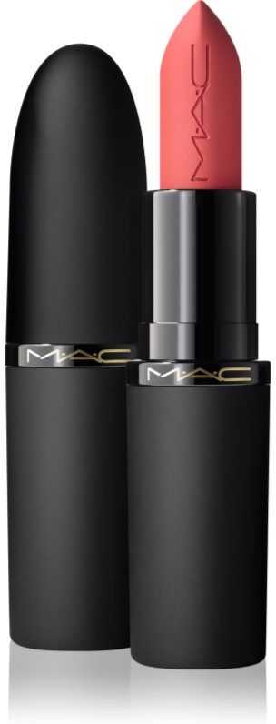 MAC Cosmetics Powder Kiss Hazy Matte matte lipstick shade Little Tamed 3.5 g