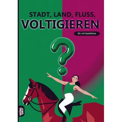 Stadt, Land, Fluss, Voltigieren, Taschenbuch von Grübelgold Rätselhefte, Grübelgold, 978-3-693-19210-8