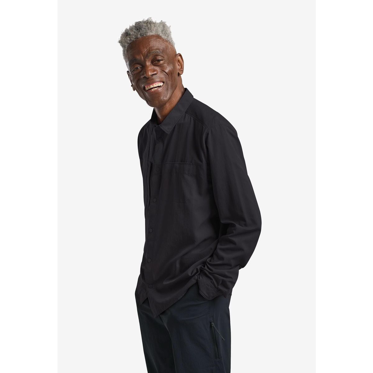 Jack Wolfskin Sierra Canyon LS M black (6000) L A63876_6000_A10