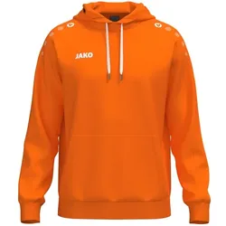 Jako One Cotton Kapuzensweat Kinder - neonorange - 164