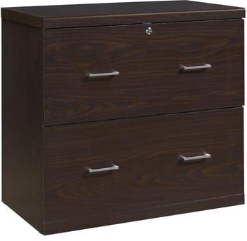 Office Star Products OSP Alpine Lateral File with Drawers and Locking
