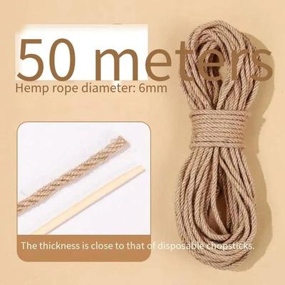 Uplifted Finds High Tensile Natural Sisal Restoration Coil 6 Mm 50 Meters