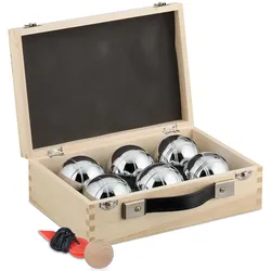 Relaxdays, Boule Spiel, (6x, 72 mm)