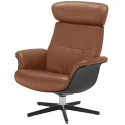 Relaxsessel aus Leder Timeout ¦ braun ¦ Maße (cm): B: 80 H: 101 T: 81.0