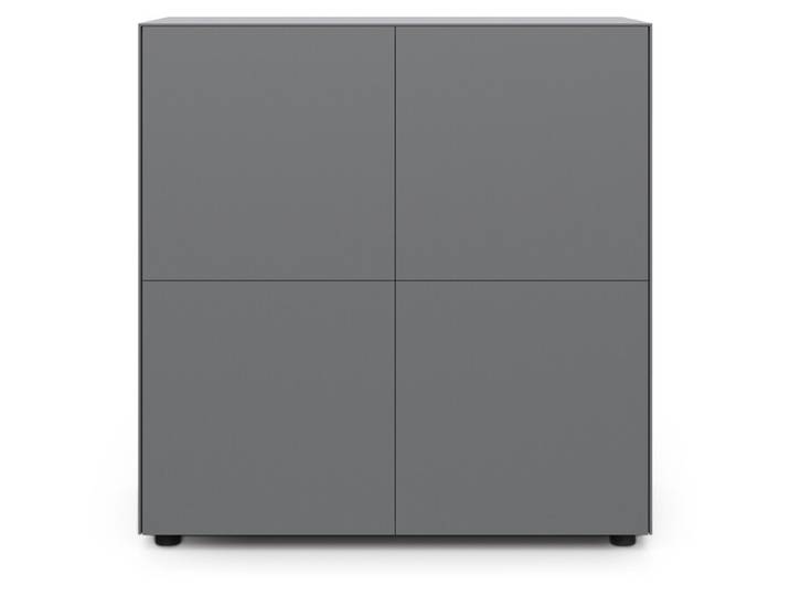 Container Connect grau, Designer form1, 100x102x48 cm