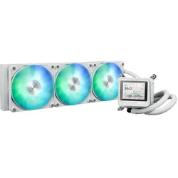 ASUS MAX Gaming LC 360 ARGB LCD White Edition Prozessor All-in-One-Flüssigkeitskühler 12 cm Weiß