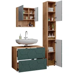 Vicco, Badmöbelset, Irma mit Schubladenschrank und Hochschrank