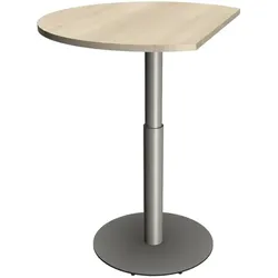 fm Büromöbel Besprechungstisch »Sidney« 110 x 110 cm braun, 110 cm