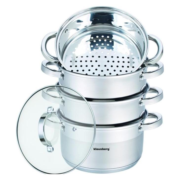 Klausberg Steam pot 20cm (KB-7140) (Kochtopf) (KB-7140)
