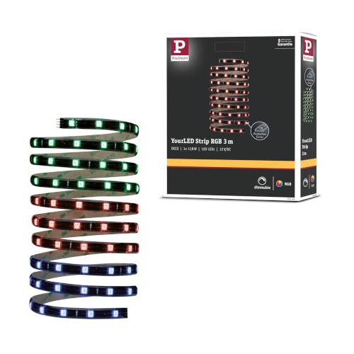 Paulmann YourLED Stripe RGB LED-strip zwart, 3 m
